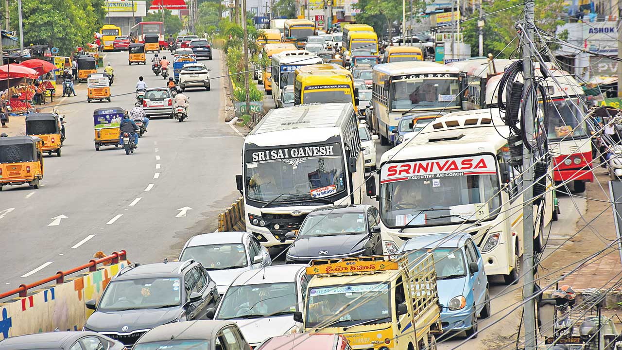 ట్రాఫిక్‌ చిక్కులు