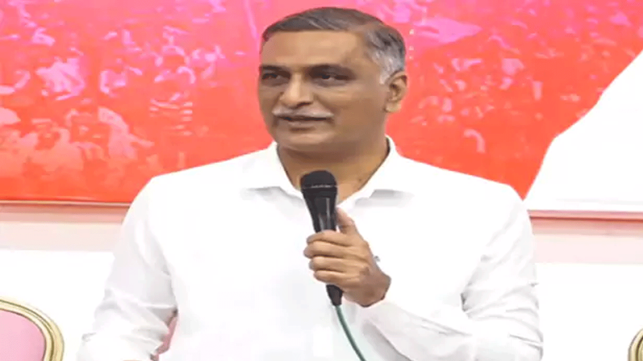 Harish Rao | వాళ్ల‌కు రియ‌ల్ ఎస్టేట్ తెలుసు.. మాకు పోరాటం తెలుసు : హ‌రీశ్‌రావు