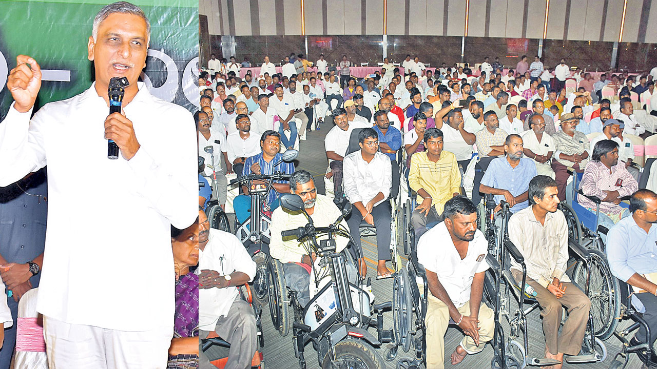 దివ్యాంగులకు కాంగ్రెస్‌ దగా