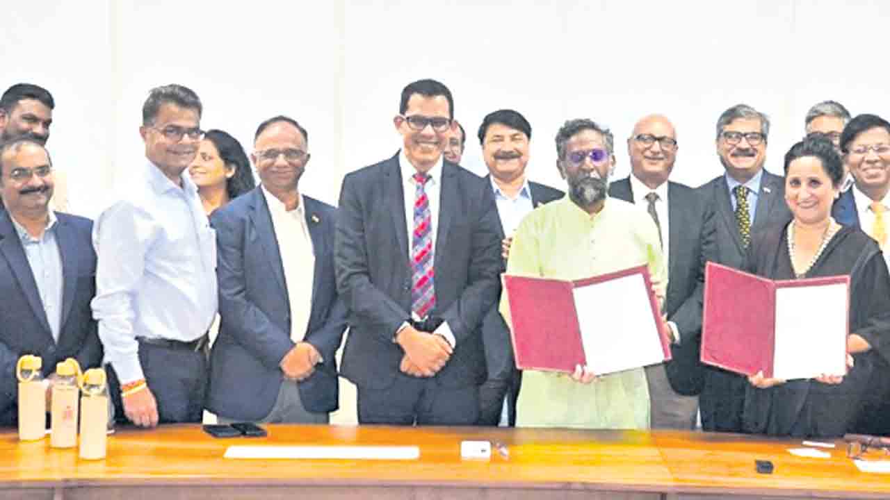 ఐఐటీహెచ్‌తో జిందాల్‌ స్టీల్‌ ఒప్పందం
