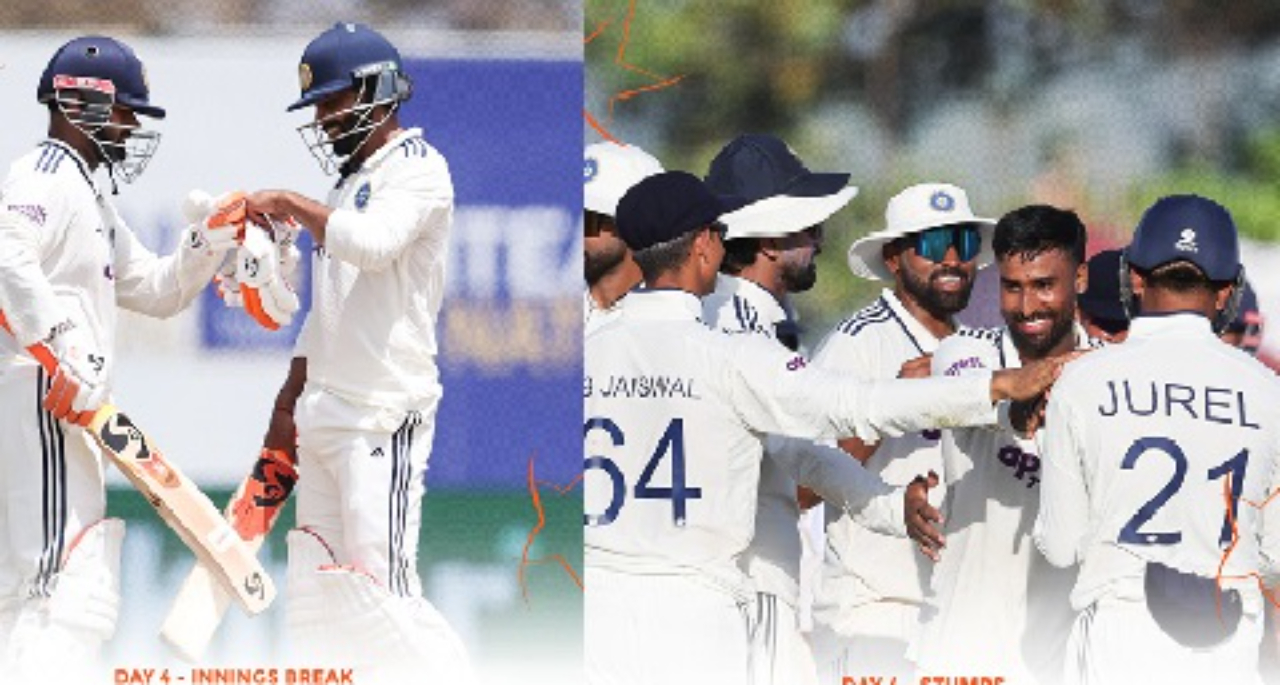 IND vs SL | తిప్పేసిన సుతార్.. విజ‌యానికి 6 వికెట్లు కావాలంతే..!