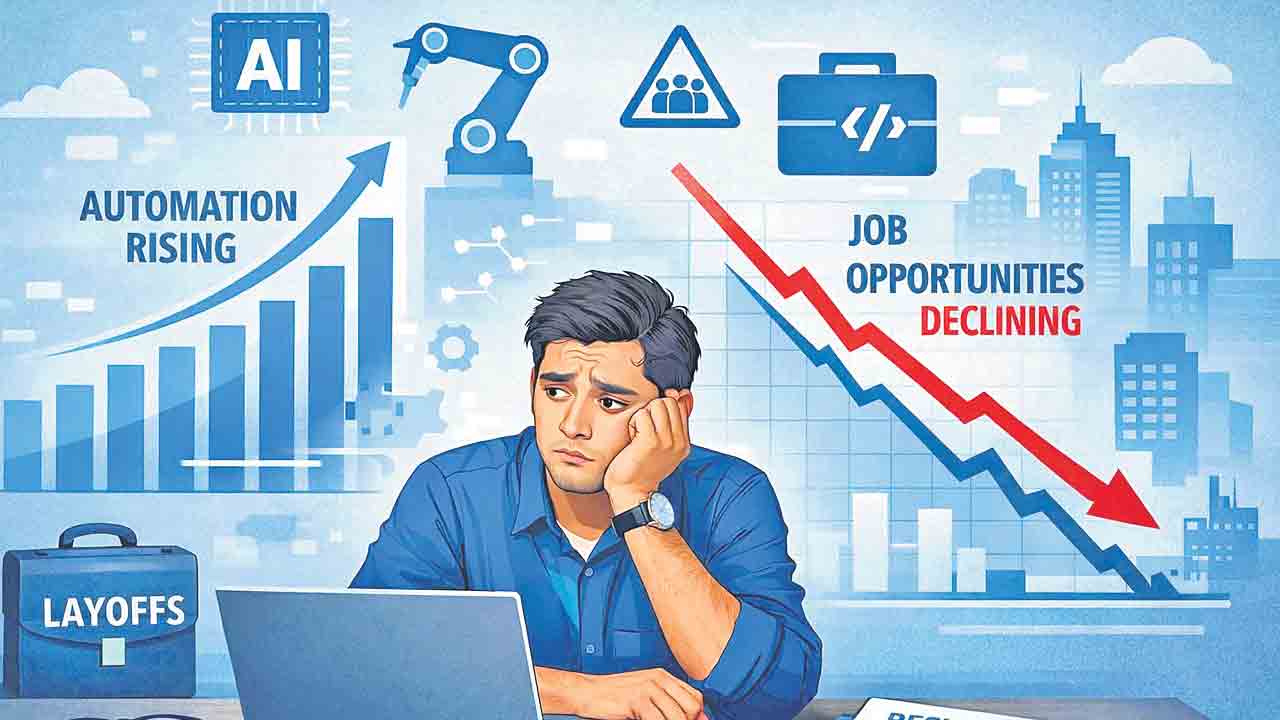 ఐటీ ఫ్రెషర్లకు కష్టకాలం!.. తక్కువ ఉద్యోగాలు, ఆన్‌బోర్డింగ్‌లో ఆలస్యం