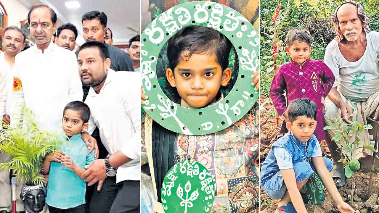 ఈ బుడతడు వనజీవి రామయ్య వారసుడు!