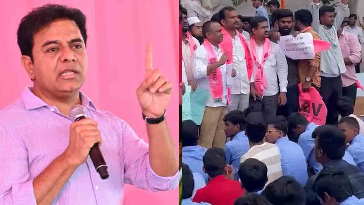 KTR | పాలిటెక్నిక్ విద్యార్థుల పోరాటానికి సంఘీబావం ప్రకటిస్తున్నా.. అన్ని విధాలుగా అండగా బీఆర్‌ఎస్‌ పార్టీ : కేటీఆర్