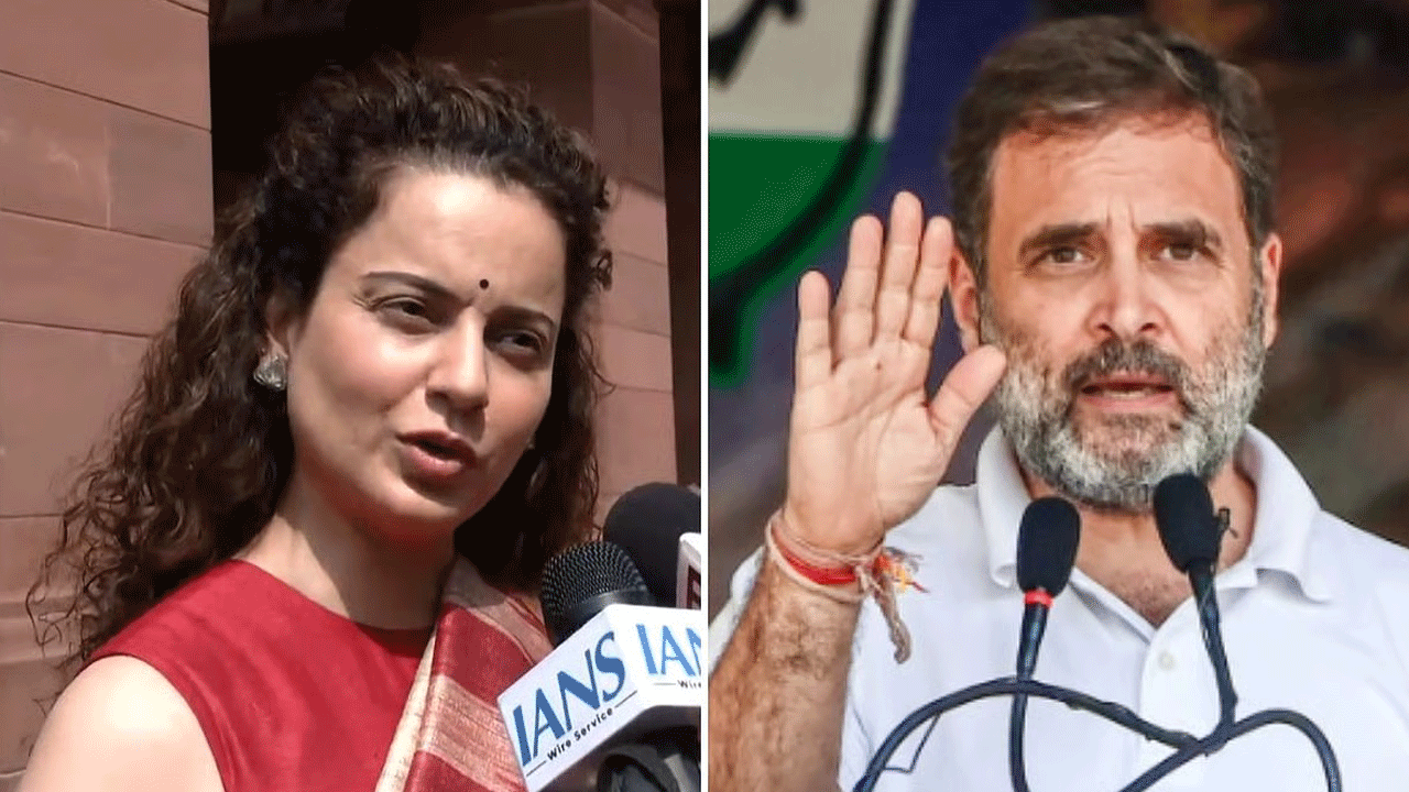 Kangana Ranaut | కృతిస‌న‌న్ దుస్తుల వివాదం.. కృతికి రాహుల్‌గాంధీ మ‌ద్ద‌తు.. ‘అన్నా ఆగే’ అంటూ కంగ‌నా కౌంట‌ర్‌..!