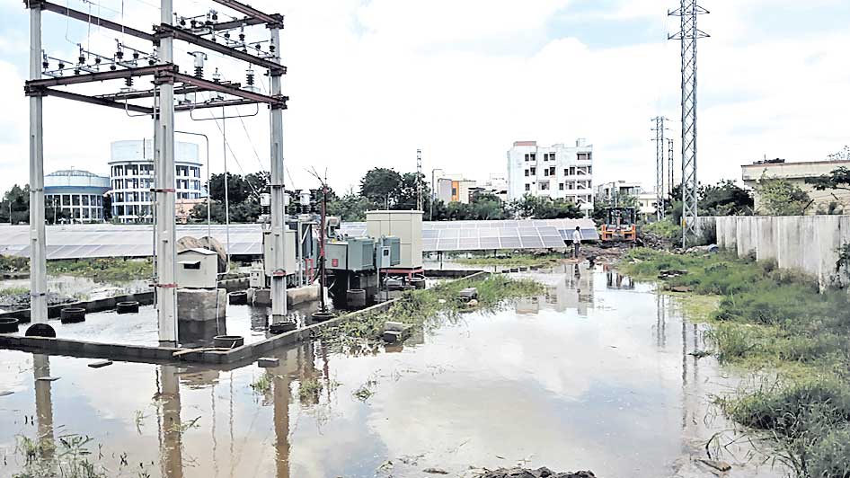 సోలార్‌ ప్లాంట్‌ జలమమం