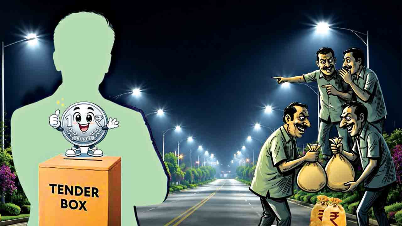 స్ట్రీట్‌ లైట్ల టెండర్‌లో గోల్‌మాల్‌?