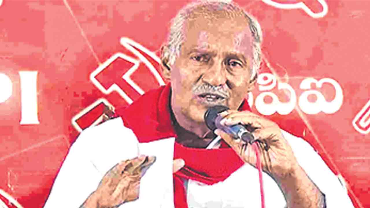తెలంగాణ సాగునీటి ప్రాజెక్టులపై కేంద్రం వివక్ష.. కూనంనేని