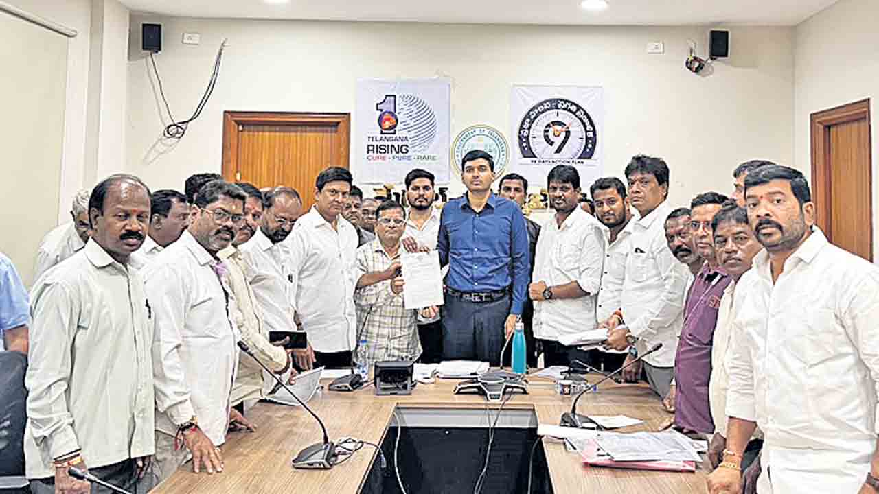22ఏ నుంచి ఆస్తులు తొలగించండి.. కలెక్టర్‌కు ఎమ్మెల్యే మర్రి రాజశేఖర్‌రెడ్డి వినతి