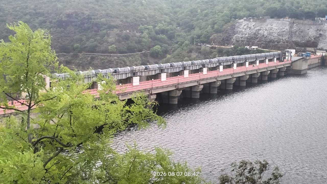 జూరాలకు వరద హోరు