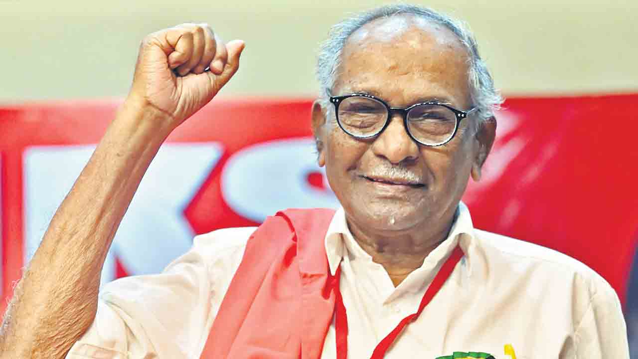 రైతు ఉద్యమ నేత సారంపల్లి కన్నుమూత