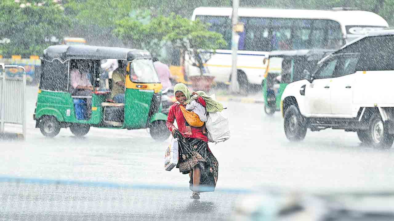 గ్రేటర్‌లో మోస్తరు వానలు
