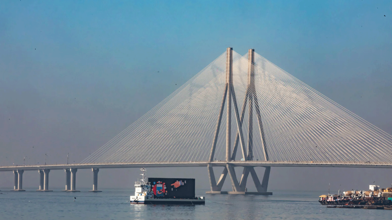 Mumbai Bridge | ముంబైలో మ‌రో భారీ వంతెన‌.. 90 నిమిషాల జ‌ర్నీ ఇక 10 నిమిషాల్లోనే..!