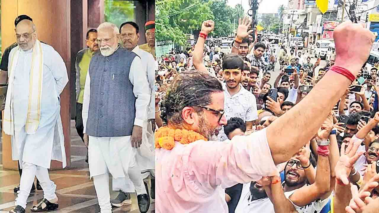 బీజేపీకి తగ్గుతున్న జనాదరణ!
