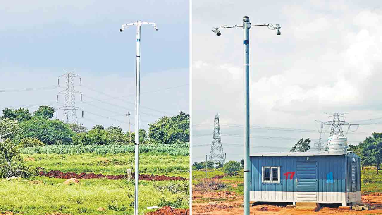 ఫార్మా భూములపై కెమెరా కన్ను!