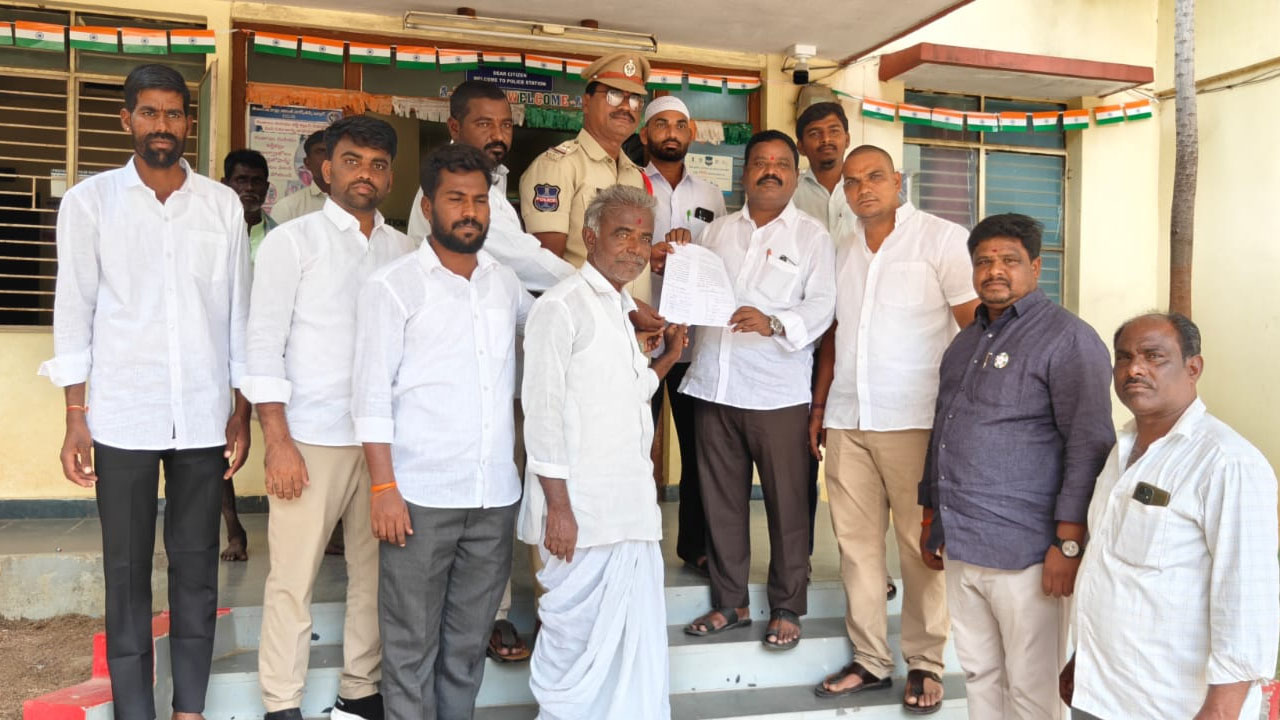 Namaste Telangana | నమస్తే తెలంగాణ పత్రికపై అనుచిత వ్యాఖ్యలు చేసిన కాంగ్రెస్‌ నాయకుడిపై చర్యలు తీసుకోవాలి