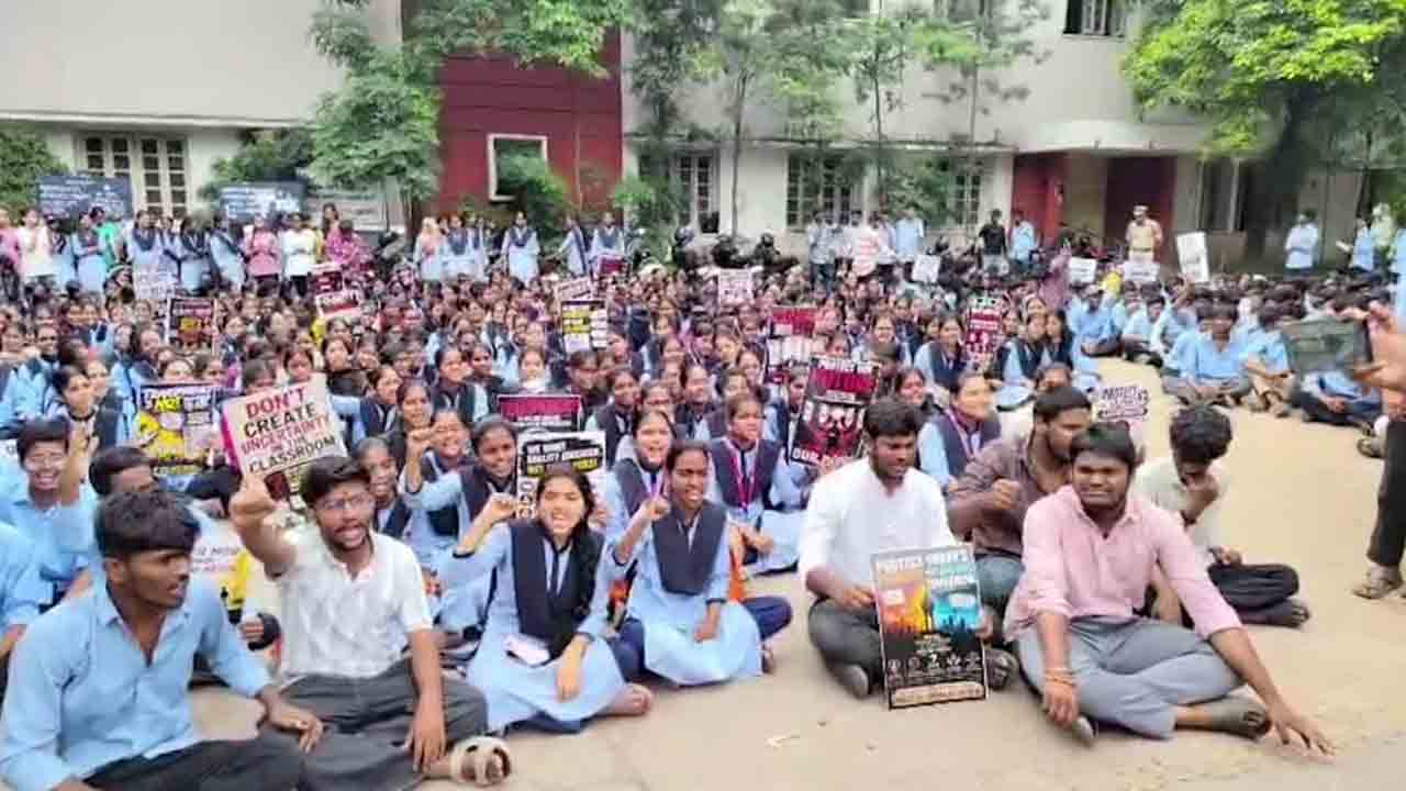 పాలిటెక్నిక్‌ను విలీనం చేయొద్దు టీపీ జేఏసీ డిమాండ్‌