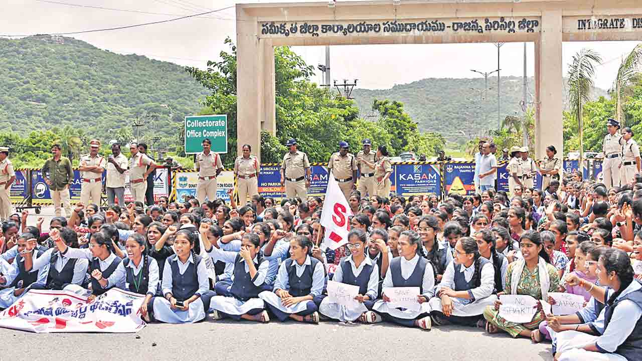 Polytechnic Students Protes
