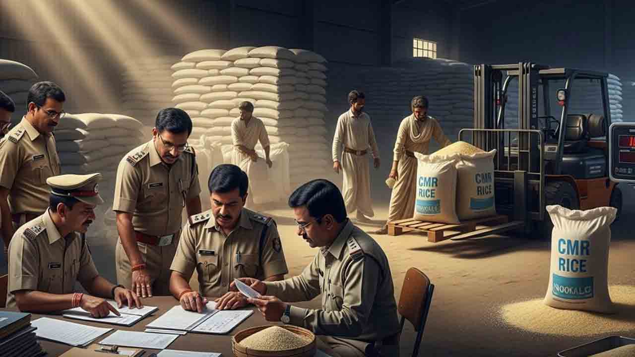 20 కోట్ల విలువైన ధాన్యం పక్కదారి