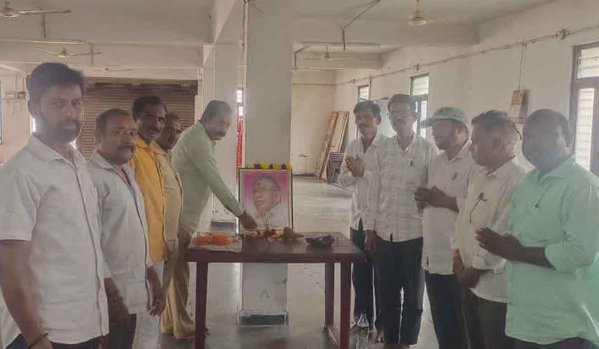 Bodhan | బోధన్‌లో స్వర్ణకార సంఘం ఆధ్వర్యంలో ప్రొఫెసర్ జయశంకర్ సార్ జయంతి
