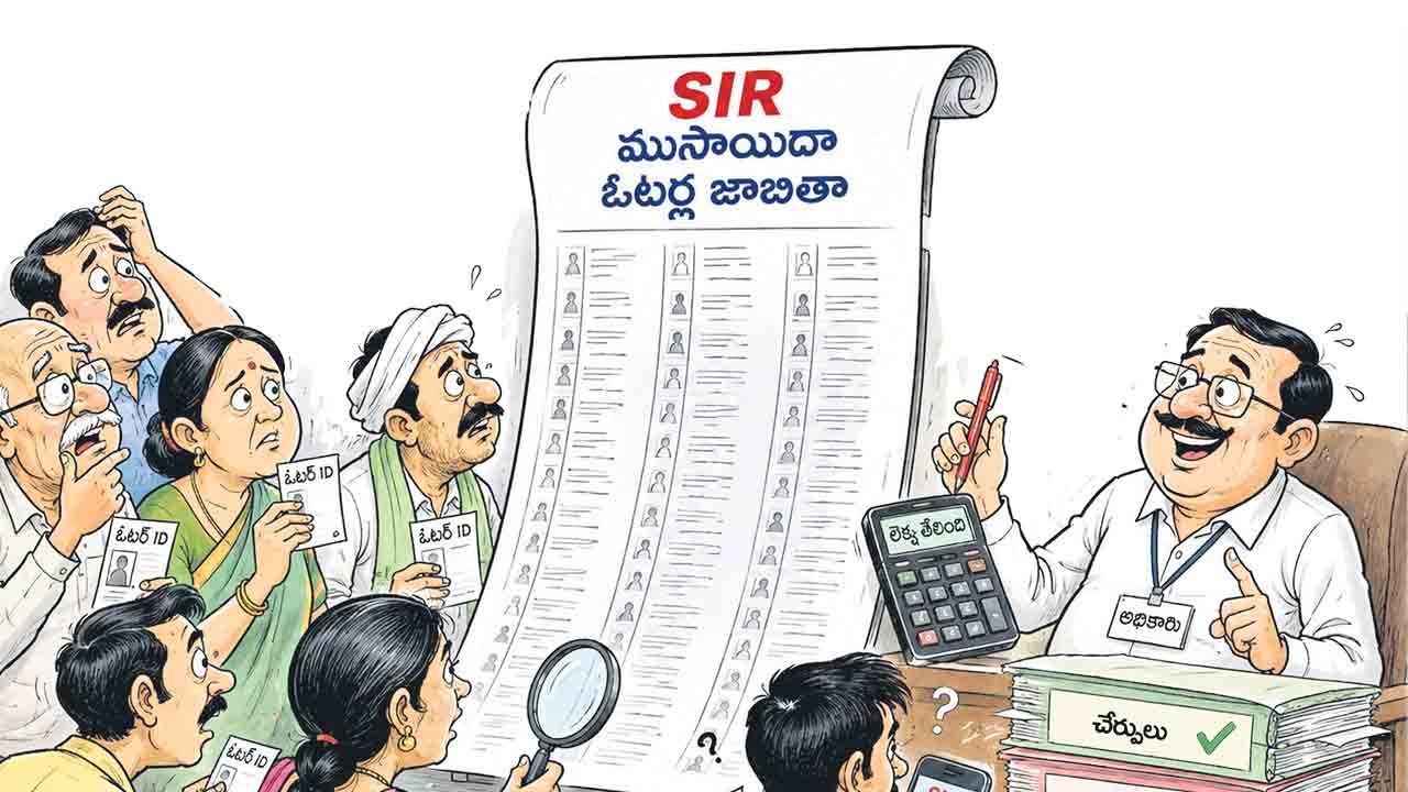 లెక్క తేలింది.. తుది జాబితా మిగిలింది!