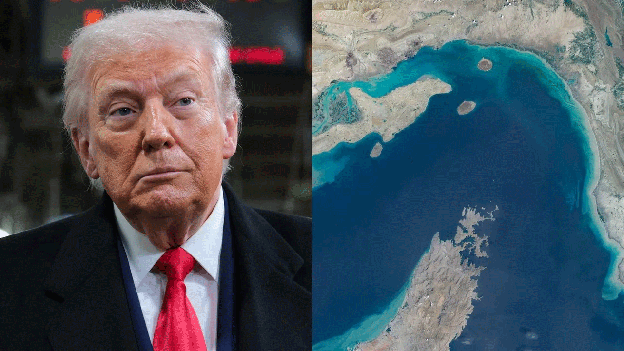 Donald Trump | హ‌ర్మూజ్ జ‌ల‌సంధి అమెరికాలో భాగం.. ఫొటో రిలీజ్ చేసిన డొనాల్డ్ ట్రంప్