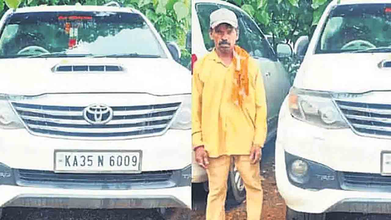 ఫార్చునర్‌లో వచ్చి.. పారిశుద్ధ్య పనులు