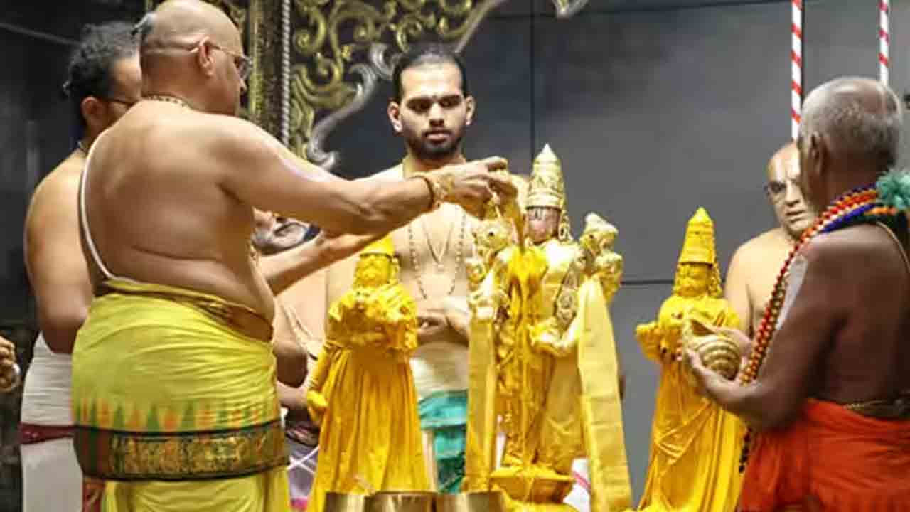 తిరుమలలో శాస్త్రోక్తంగా పవిత్రోత్సవాలు ప్రారంభం