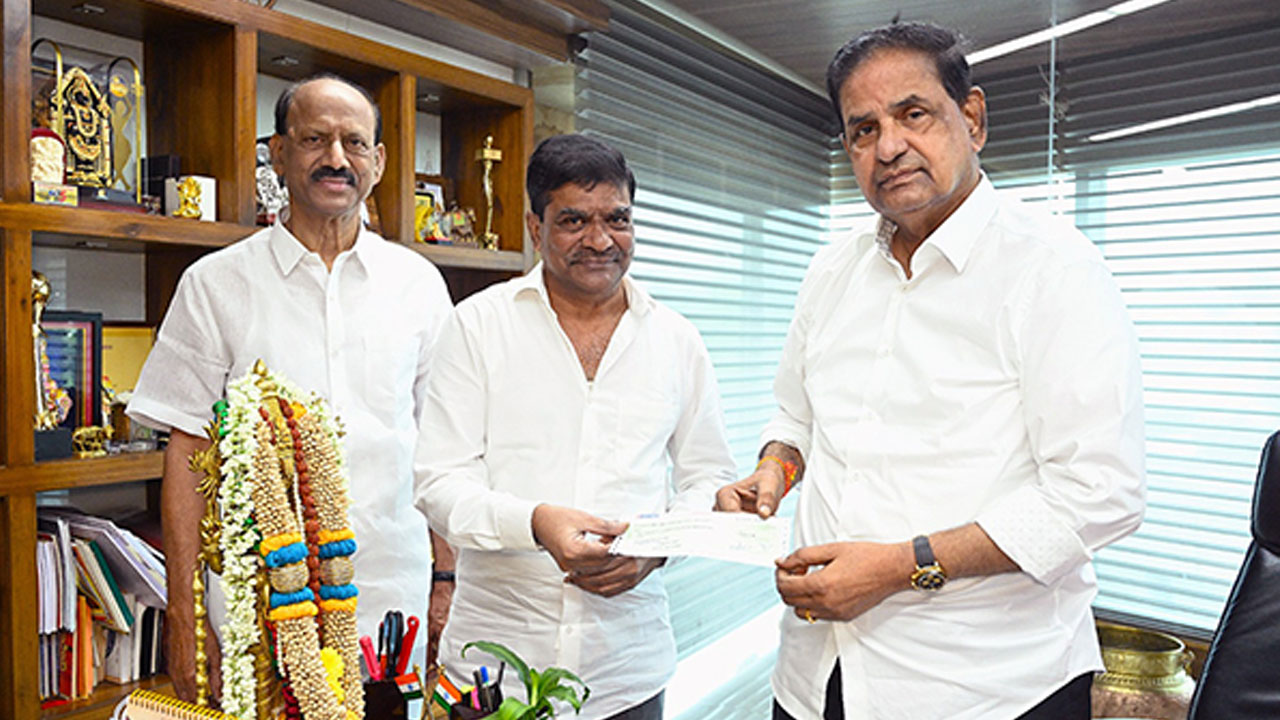 Donations | టీటీడీకి రూ.10 లక్షలు విరాళం