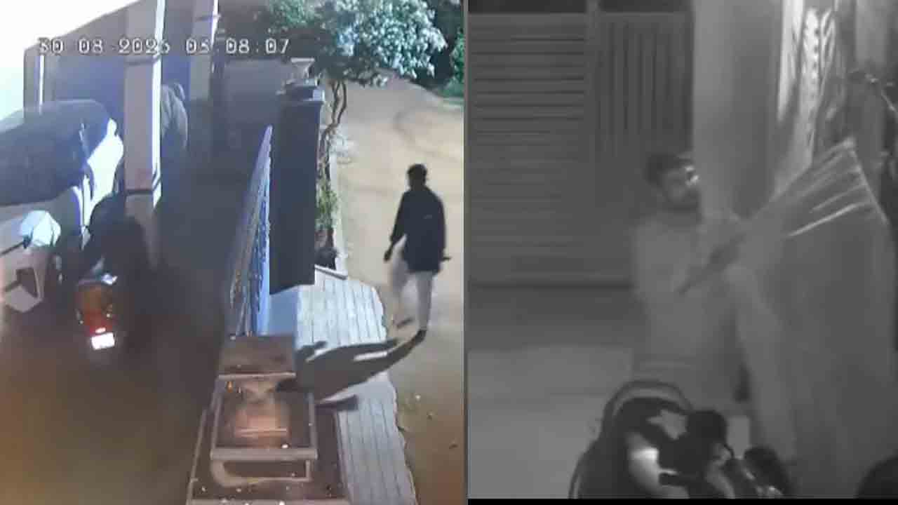 Thief | ఈ దొంగ ఏమేం దొంగిలించాడో చూడండి.. వీడియో