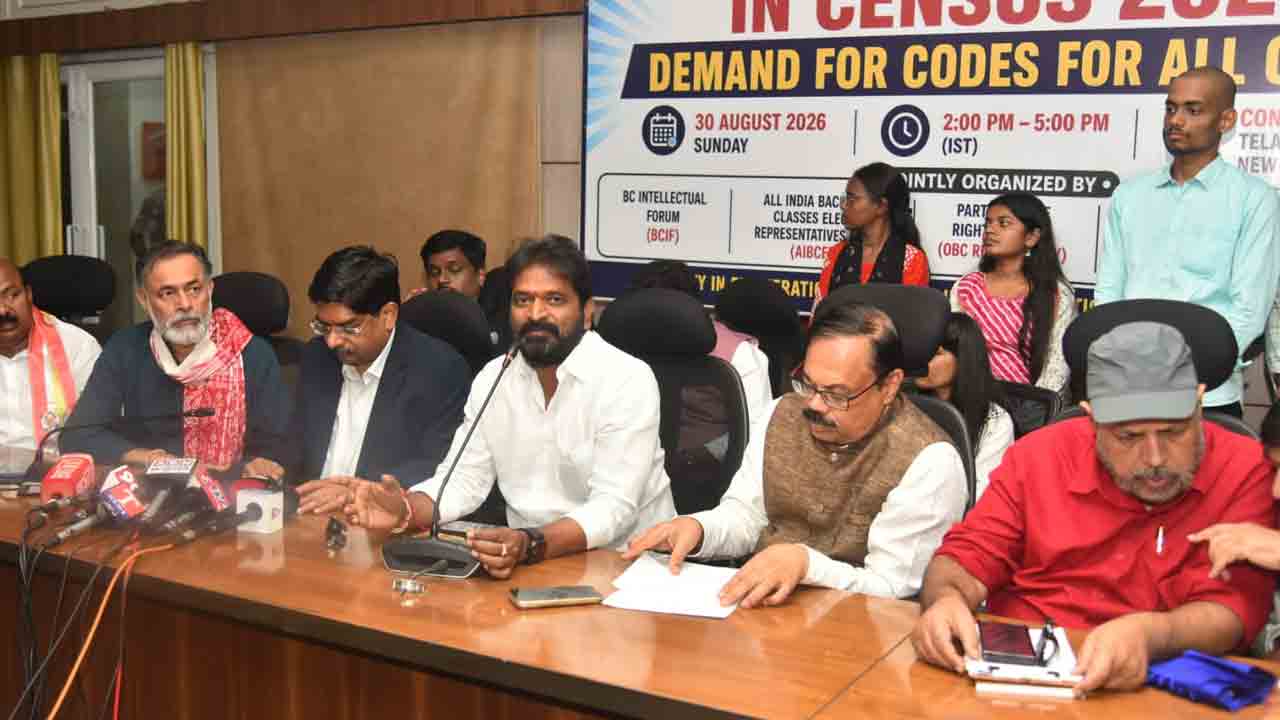 V Srinivas Goud | కాంగ్రెస్, బీజేపీలు కలిసి బీసీల గొంతు కోద్దాం అనుకున్నారా..? : మాజీ మంత్రి శ్రీనివాస్ గౌడ్