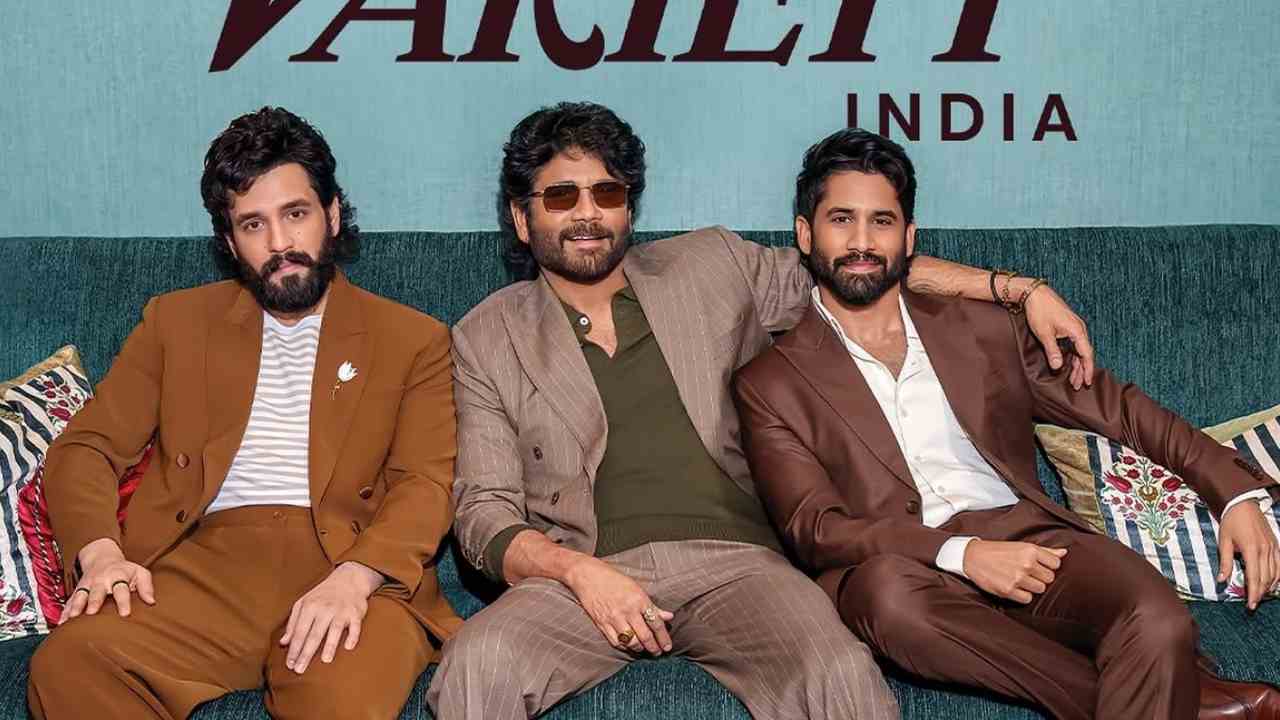 Akkineni Trio | అక్కినేని త్రయం అదరగొట్టే లుక్స్.. ‘వెరైటీ ఇండియా’ మ్యాగజైన్ కవర్‌పై నాగ్, చైతూ, అఖిల్!