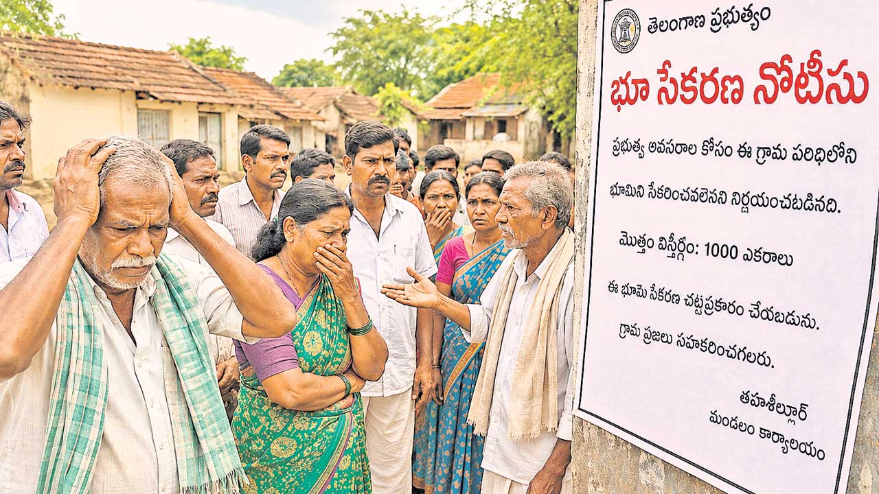 వెయ్యి ఎకరాల్లో మరో భూకంపం