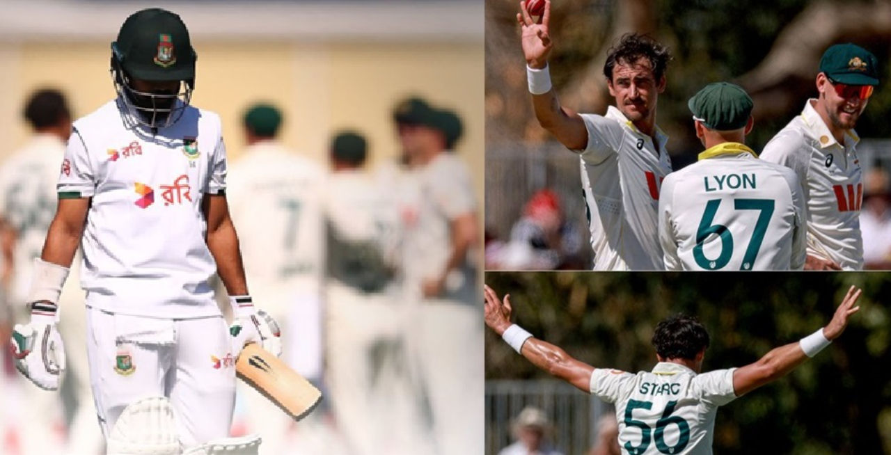 AUS vs BAN | స్టార్క్ ధాటికి బంగ్లా విల‌విల‌.. 64 ప‌రుగుల‌కే ఆలౌట్..!