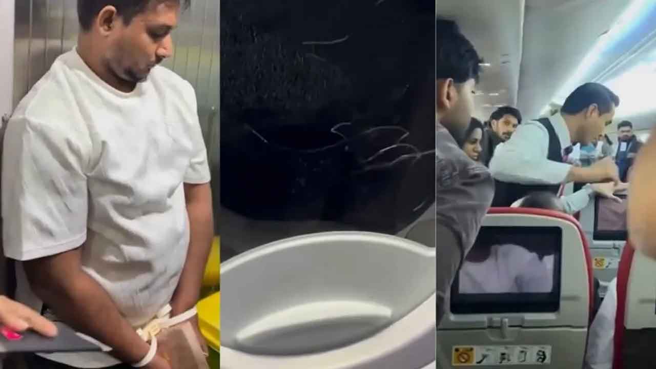 Emergency Exit:  విమానం ల్యాండ్ అవుతున్న వేళ‌.. ఎమ‌ర్జెన్సీ ఎగ్జిట్ డోర్ తెరిచేందుకు ప్ర‌య‌త్నం