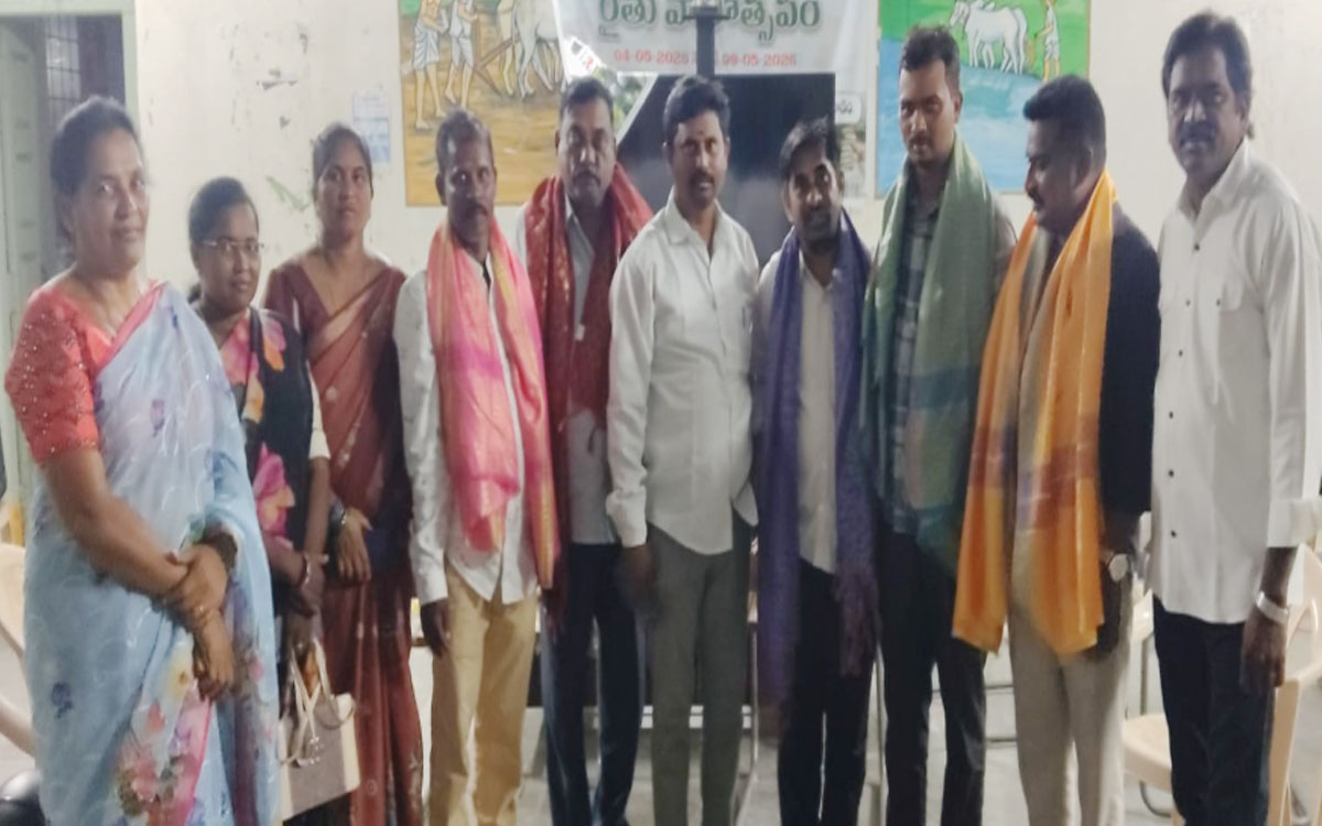 ఉప సర్పంచుల ఫోరం బూర్గంప‌హాడ్ మండల నూతన కార్యవర్గం