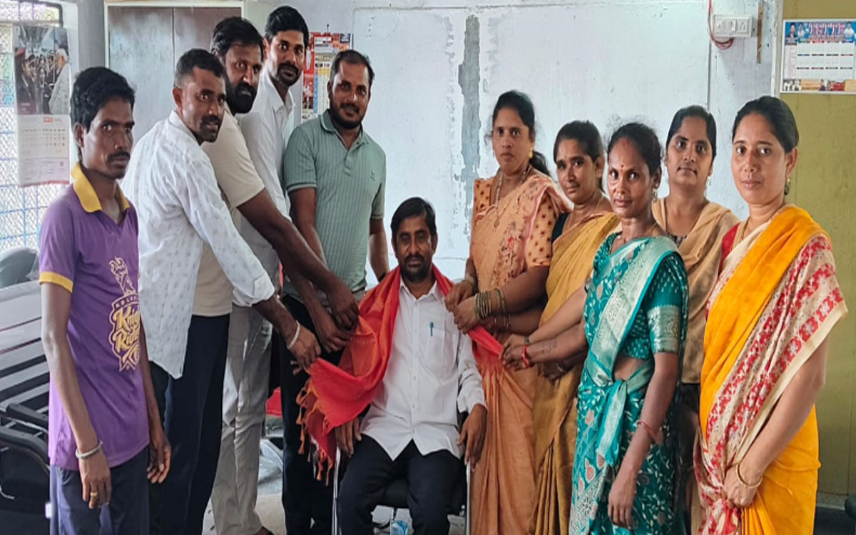 ఉప సర్పంచుల ఫోరం బూర్గంపహాడ్ మండల నూతన కార్యవర్గం