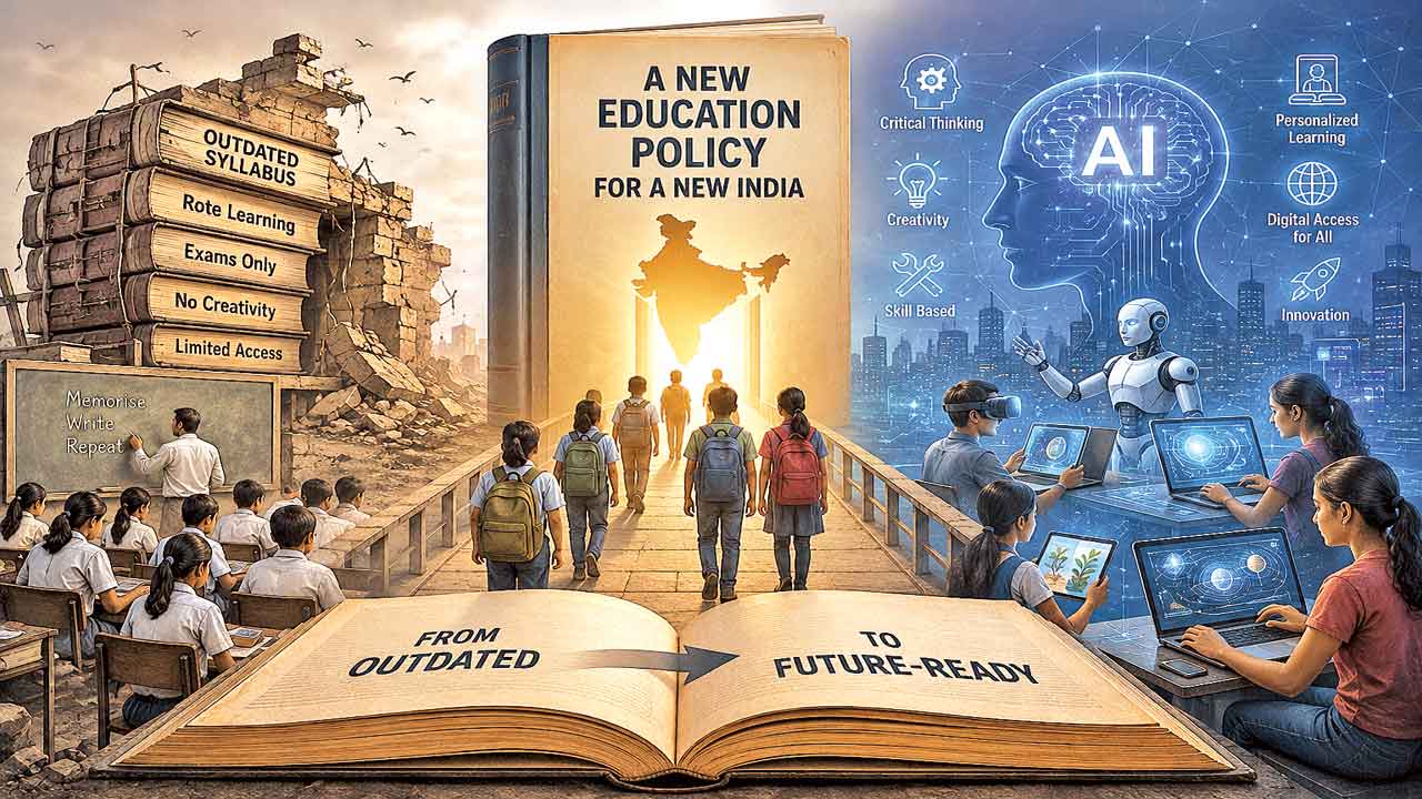 సవాళ్లకు సన్నద్ధం చేసే విద్యావిధానం కావాలి