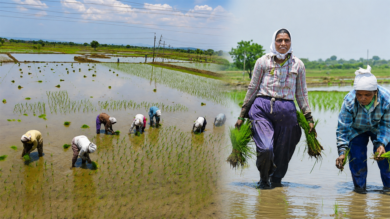 Paddy Cultivation | జోరుగా వరి.. ప్రభుత్వ ప్రకటనలు పట్టించుకోని రైతులు, ఇప్పటికే 30 లక్షల  ఎకరాల్లో నాట్లు పూర్తి