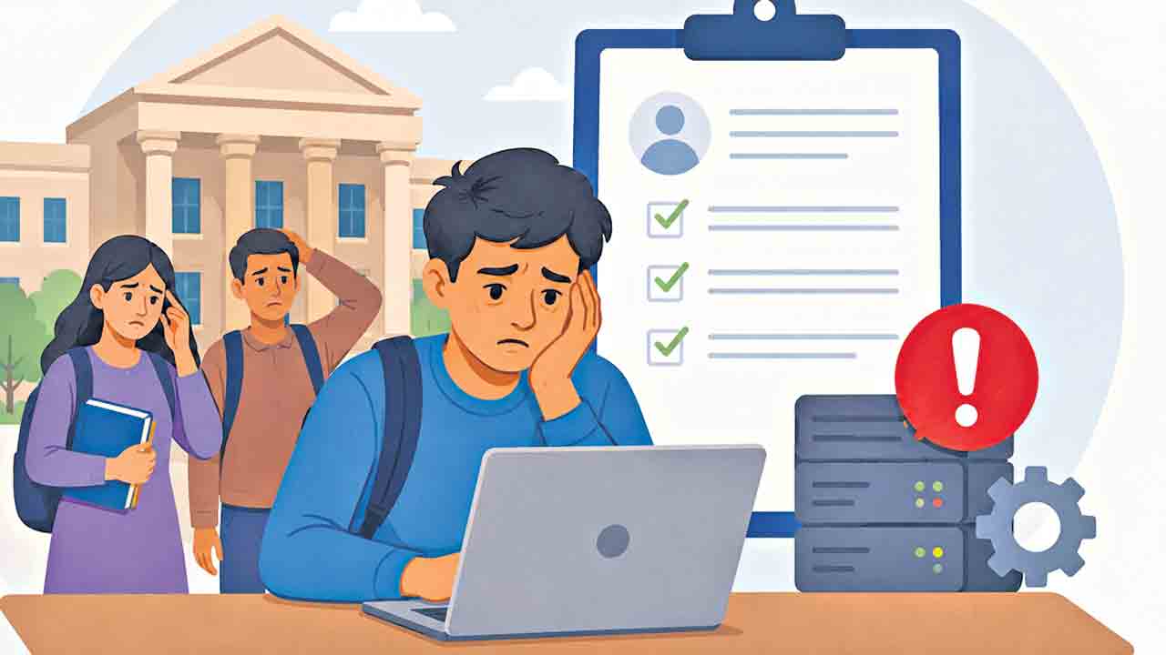 విద్యార్థులకు ఫీజు కష్టాలు