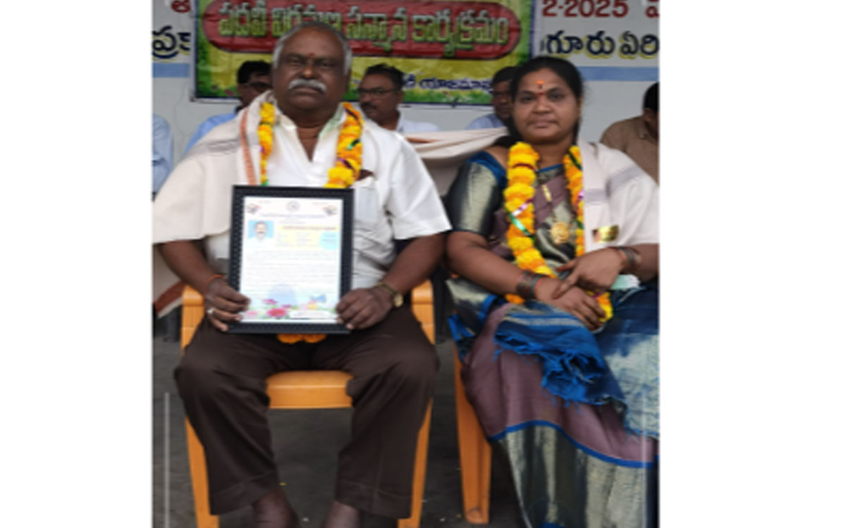 హెడ్ ఓవర్‌మెన్ కోల గురుమూర్తికి ఆత్మీయ సన్మానం