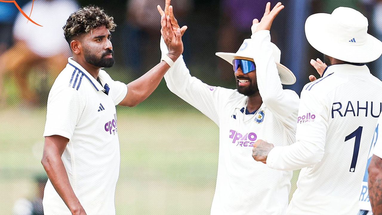 SLvIND:  గాయ‌ప‌డ్డ సిరాజ్‌.. శ్రీలంక 83/2