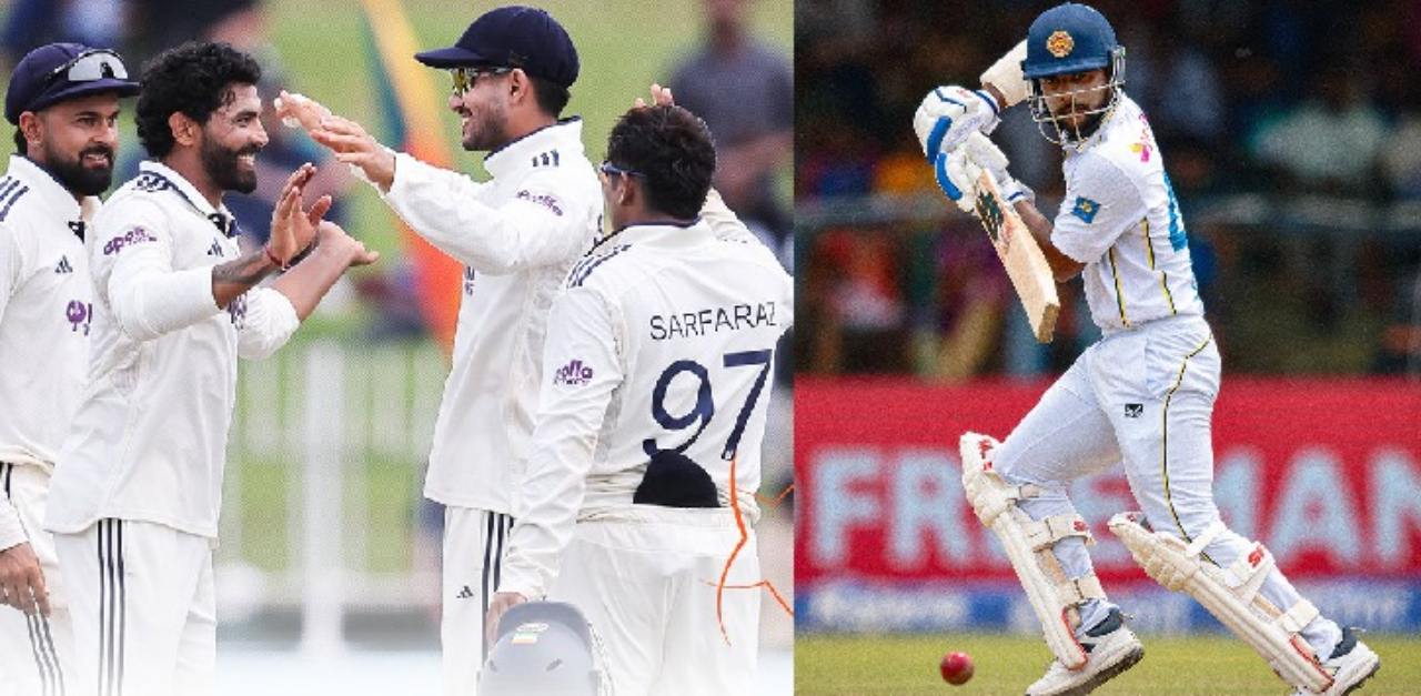 IND vs SL | దినుష అర్ధ శ‌త‌కం.. 216/7తో టీ బ్రేక్‌కు వెళ్లిన‌ శ్రీ‌లంక‌..!