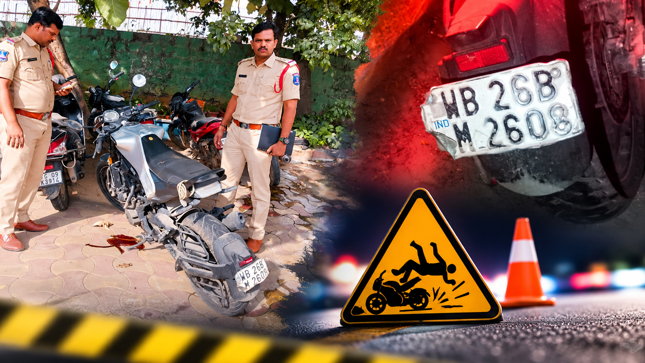 Hyderabad | ఖాజాగూడలో బైక్ బోల్తా పడి యువకుడు మృతి, ఇద్దరికి తీవ్ర గాయాలు