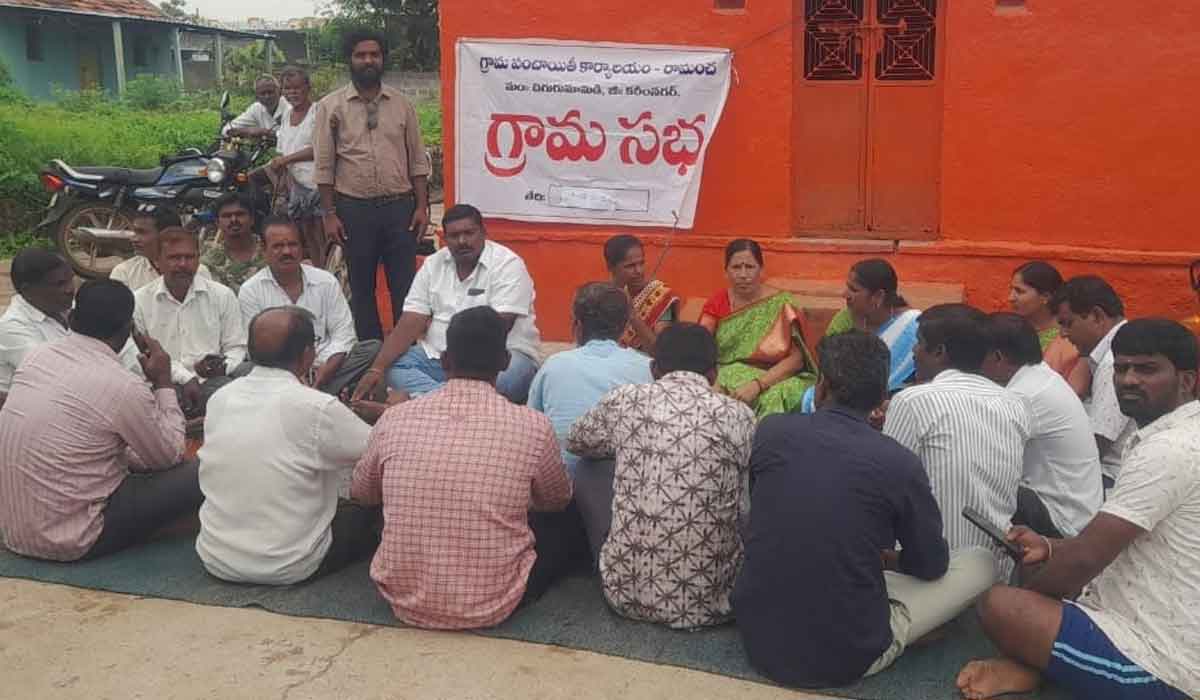 Chigurumamidi | రైతులు ప్రత్యామ్నాయ పంటలపై మొగ్గు చూపాలి.. రామంచ సర్పంచ్‌ కిషన్‌రెడ్డి