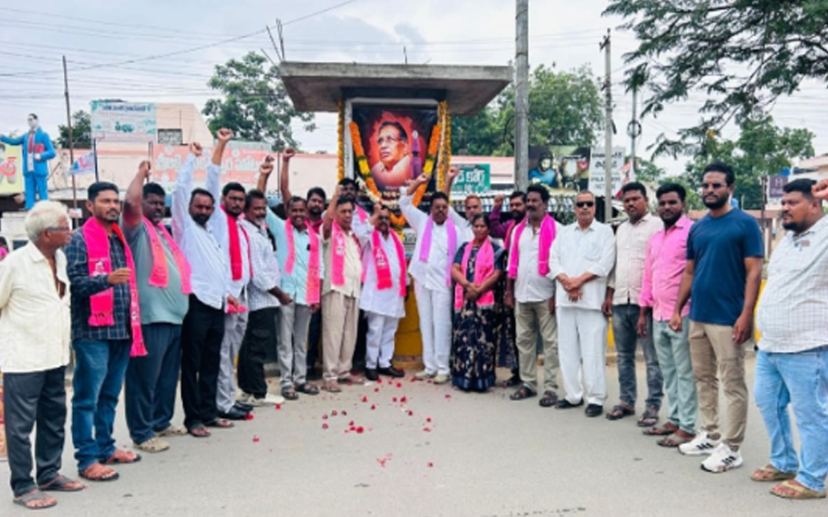 ‘జయశంకర్ సార్ స్ఫూర్తితోనే రాష్ట్ర సాధన’