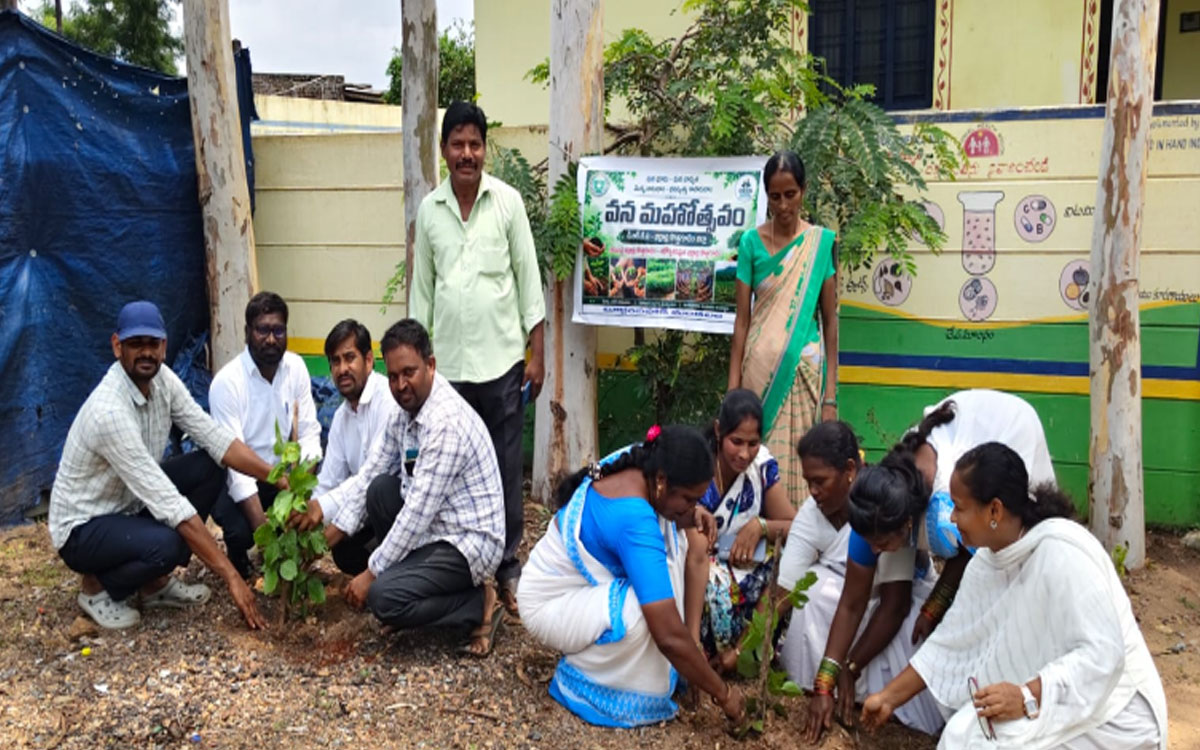 పారిశ్రామికవాడ పచ్చని వనంలా మారాలి : జడ్పీ సీఈవో నాగలక్ష్మి