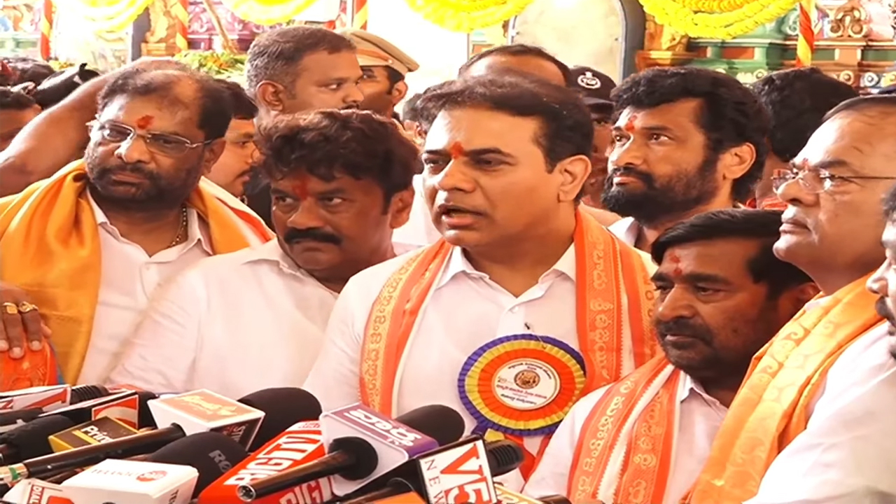 KTR | కులాలకు అతీతంగా జరిపే అద్భుత పండుగ బోనాలు: కేటీఆర్
