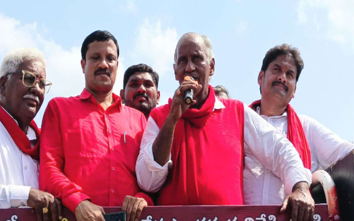 హామీలు విస్మరిస్తే ప్రజాగ్రహం తప్పదు : ఎమ్మెల్యే కూనంనేని