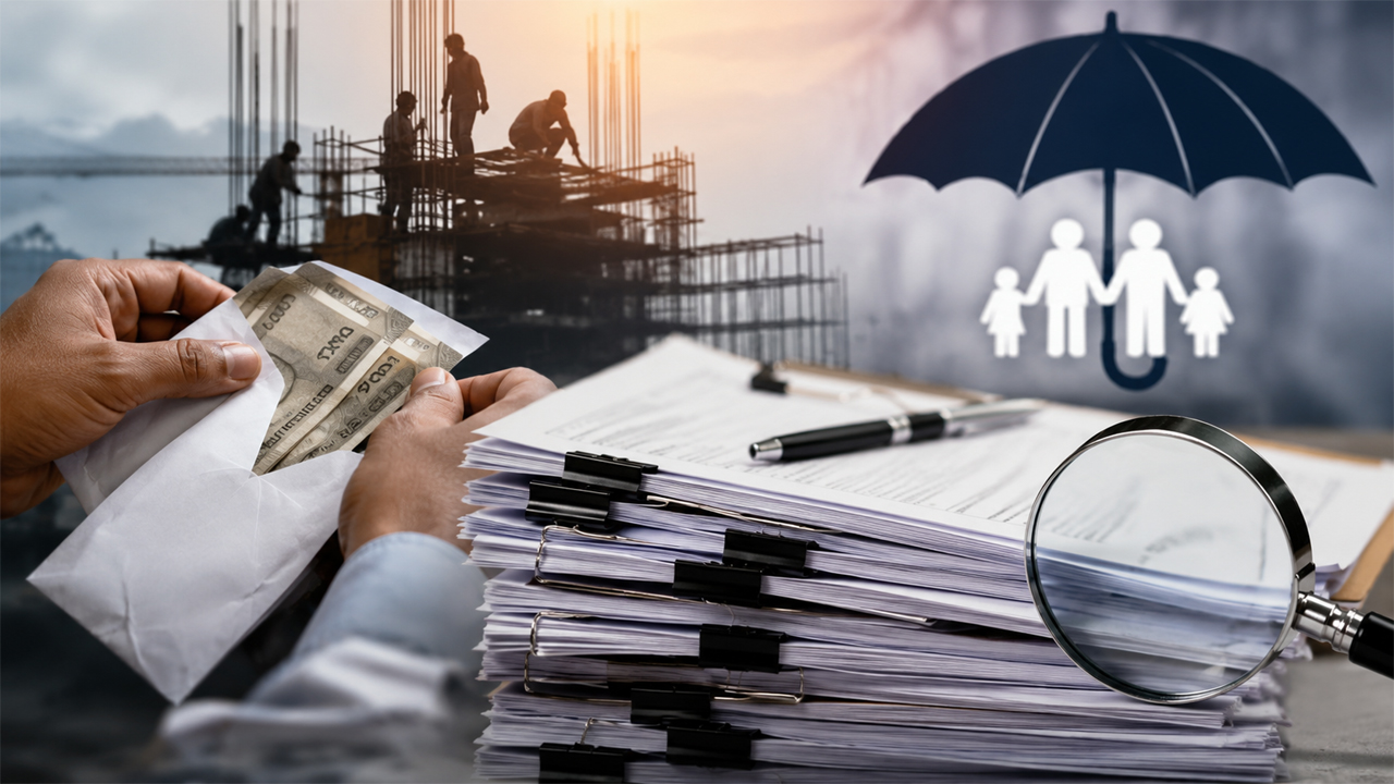 Labour Insurance Scam | కార్మిక శాఖ బీమా పథకంలో అవినీతి.. మంత్రి వివేక్ ఇలాకాలో తెల్ల పేపర్లతోనే డెత్‌ క్లెయిమ్‌లు!